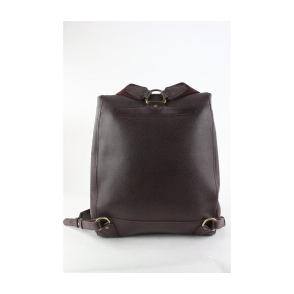 Louis Vuitton Burgundy Taiga Leather Cassiar Backpack 12lv1101 main image 5